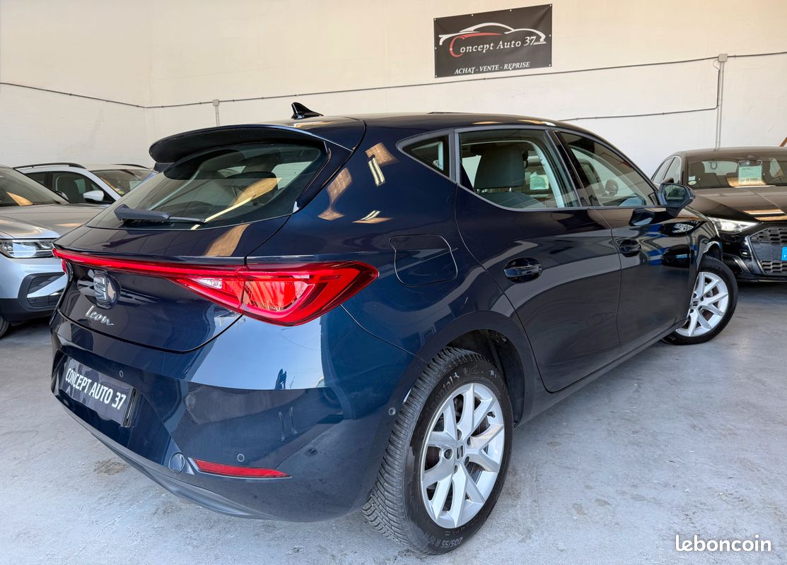 🏁 SEAT LEON IV TSI 110ch STYLE 1°MAIN/ ENTRETIEN SEAT VIRTUAL COCKPIT/CAMERA/CARPLAY (image 4)