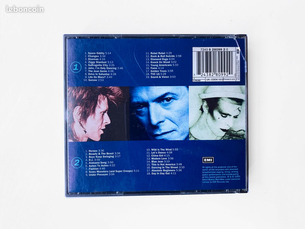 David Bowie - The Singles Collection CD (image 3)