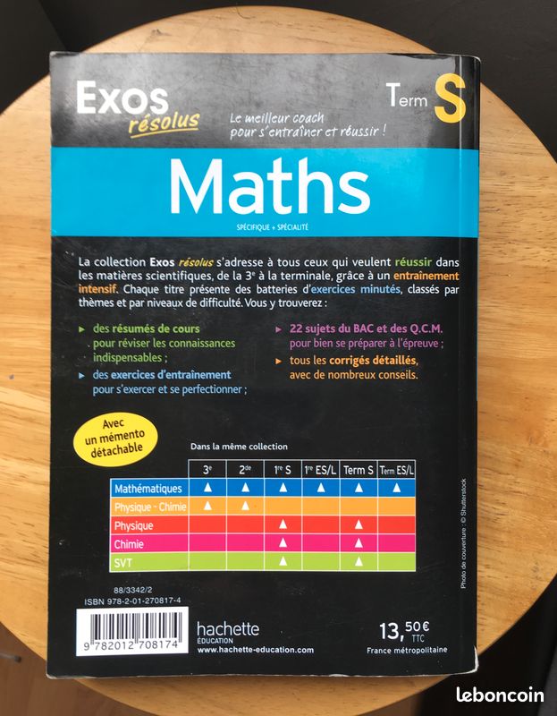 Exercices maths résolus niveau S (image 2)