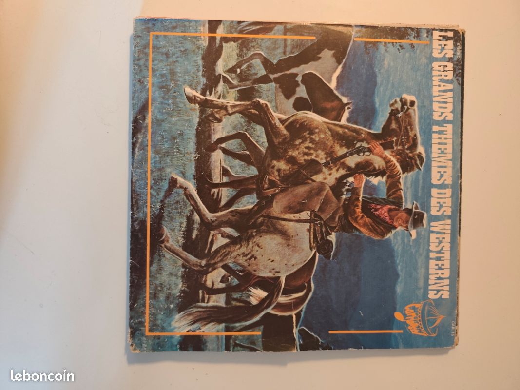 Lot 7 vinyles 33T & Maxis 45T — Chantal Goya, Disco, Slows, Westerns ...