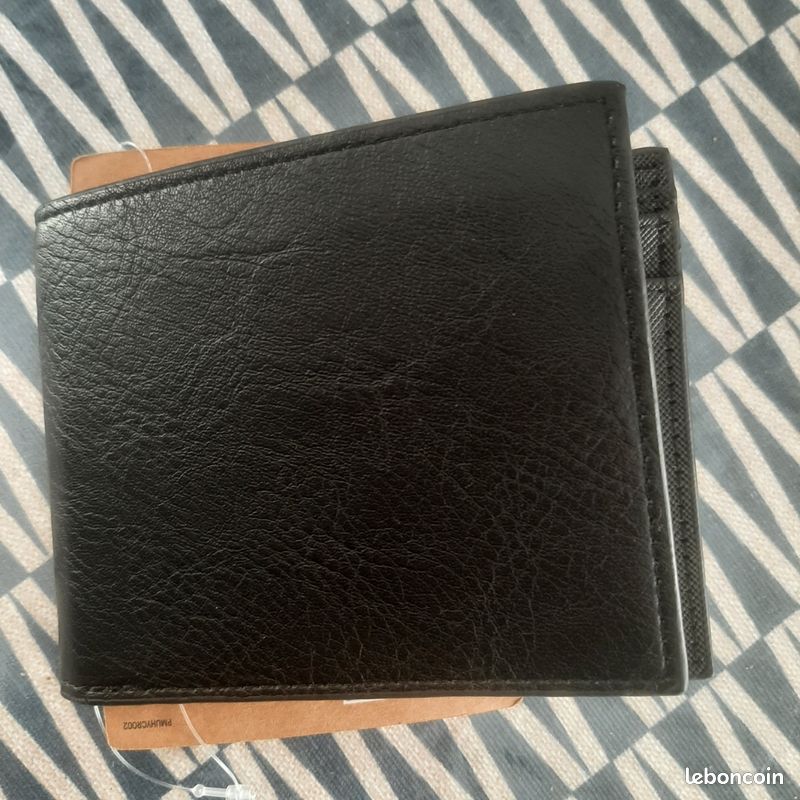 Portefeuille Homme Noir - Neuf (sans étiquette) - Marque Générique