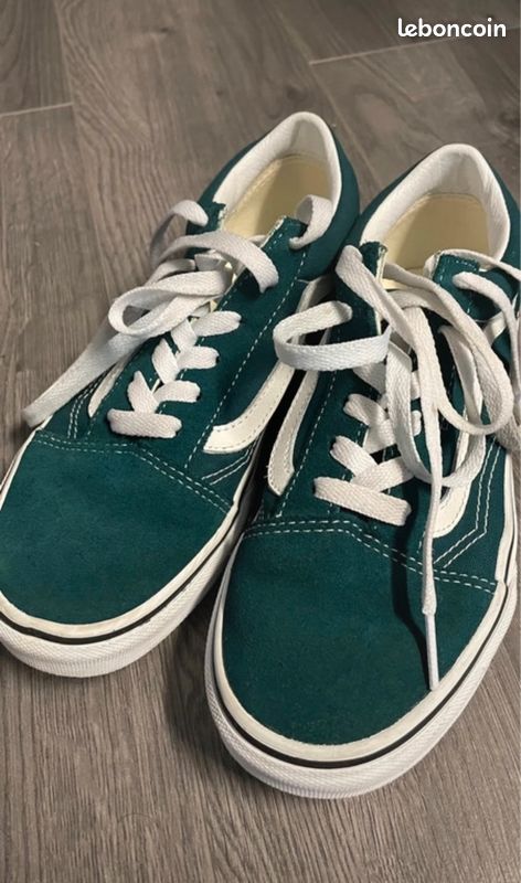 Vans verte basse (image 3)