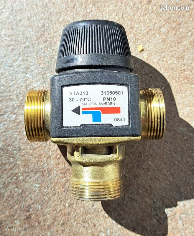 Vanne Thermostatique Moen 3371 Exacttemp 3/4 IPS Avec Arrêts - S3371 (Boîte Ouverte)