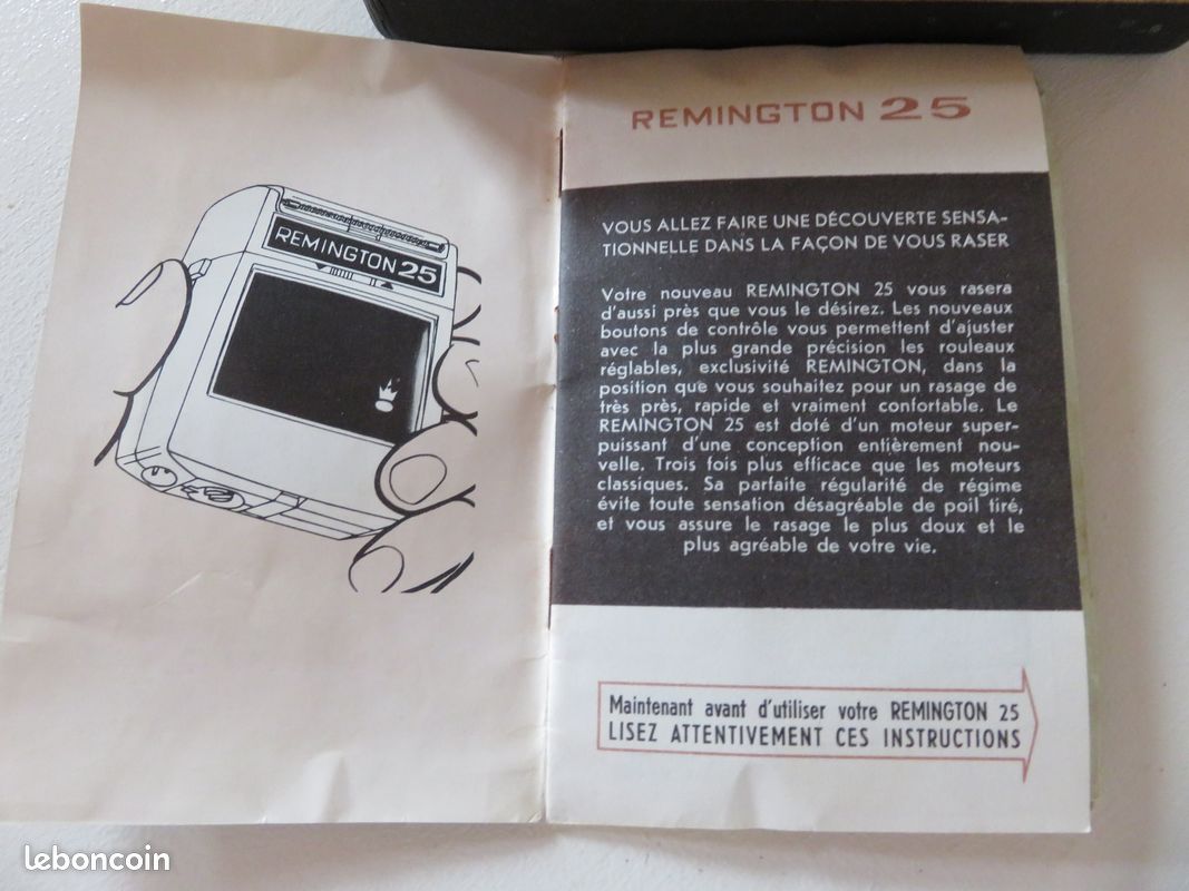 Rasoir REMINGTON 25 International - Vintage (image 6)