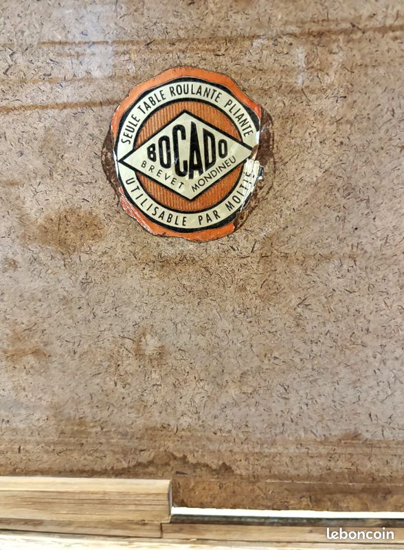Chariot de service / boissons Vintage - Bois