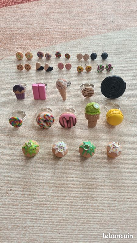 7 lots de bijoux gourmands (image 5)
