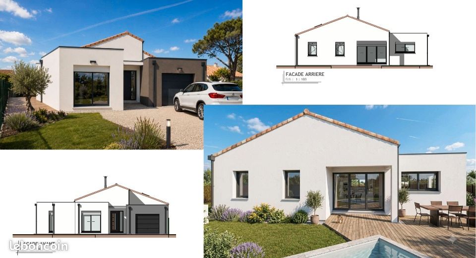 Maison 5 pièces 110 m² · à Saint-Hilaire-de-Riez · 110 m² · 528 900 €