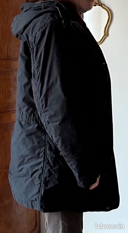 Parka Hartford bleu marine doublée (image 3)