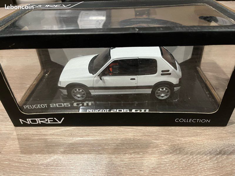 NOREV Peugeot 205 GTi 1.9 1989 Meije White 1/18