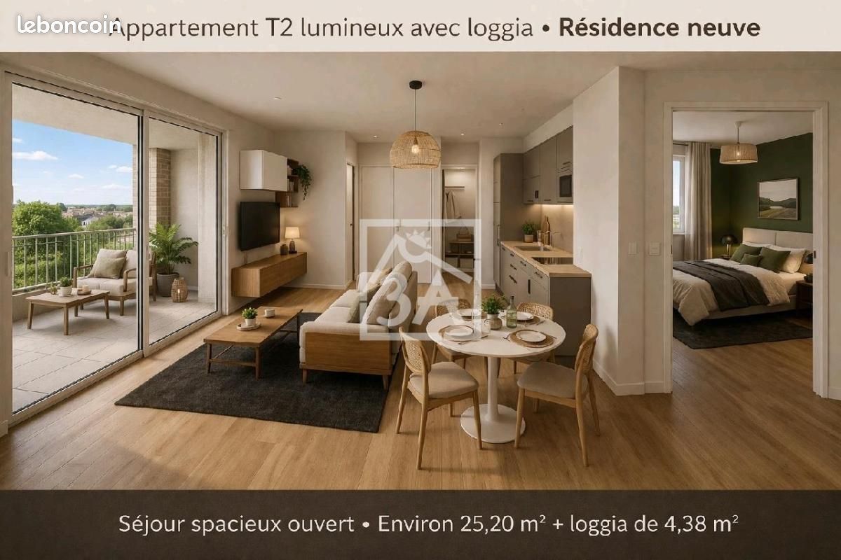 Appartement 3 pièces 51 m² · à Saint-Omer · 51 m² · 167 000 €