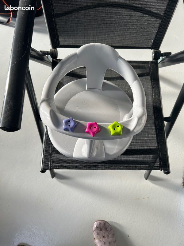 Siège de bain Aquababy - Gris charme (image 1)