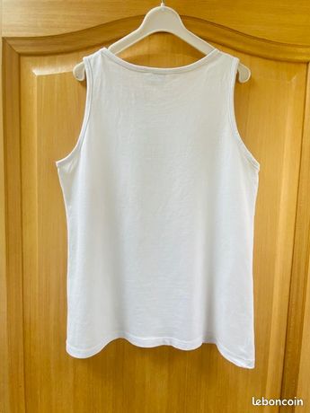 Liabel Lot De 4 Débardeurs Enfants 100 % Coton Bio Hypoallergénique – Blanc Pur, Coutures Plates, Confort Absolu Pour Peaux Sensibles