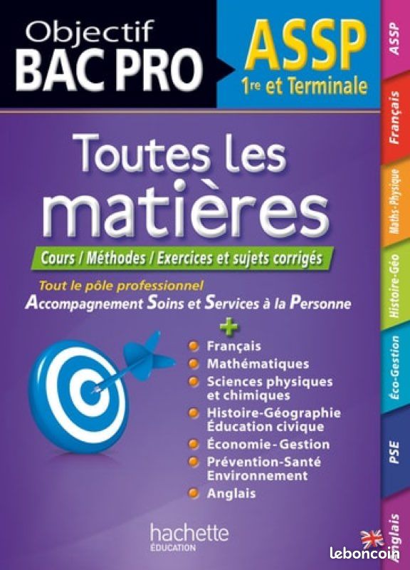 Bac pro assp - Toutes les matières (image 1)