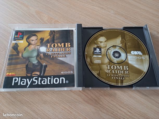 Tomb Raider : La Révélation Finale - PS1 FR En Très Bon état, Complet Avec Boîte Et Manuel