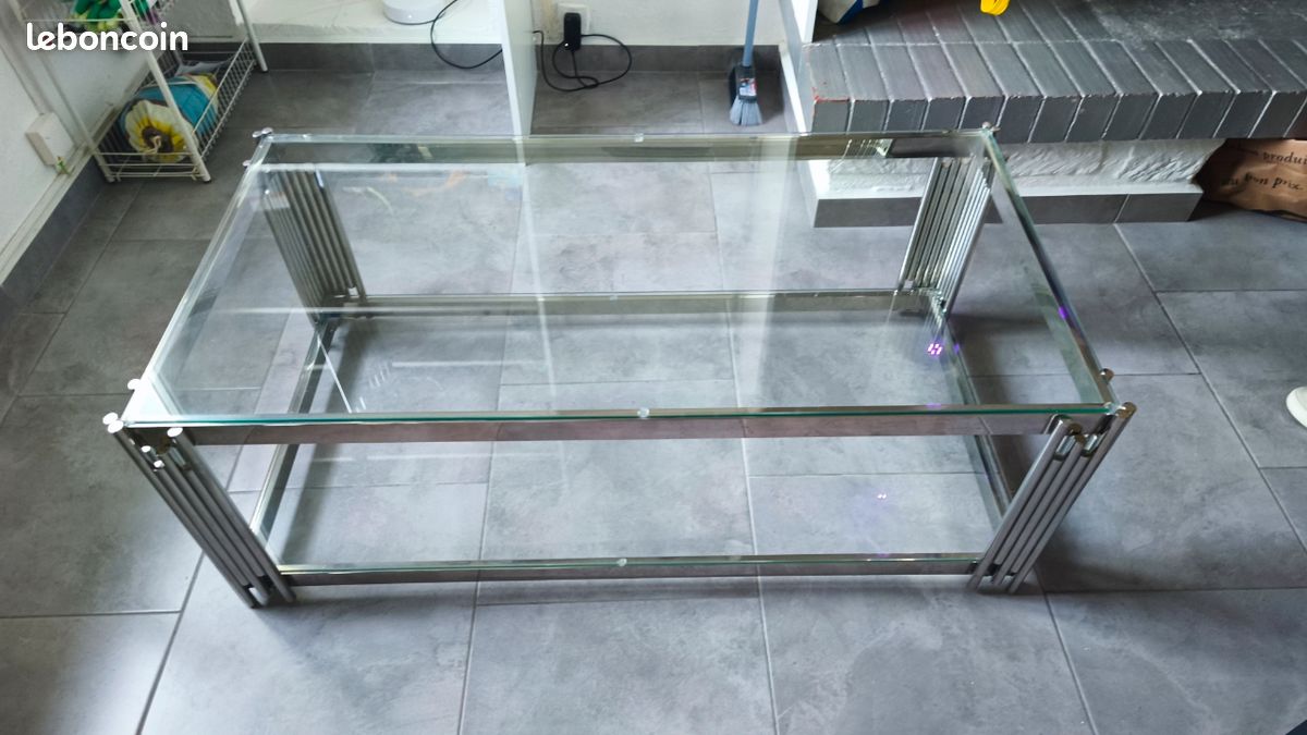 Table basse en verre (image 2)