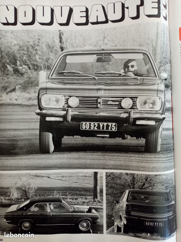 Automobile magazine 1973 - Ami Super, Passat, GS, Chrysler 2L, 914 2.0l, X1/9, 124 abarth (image 8)