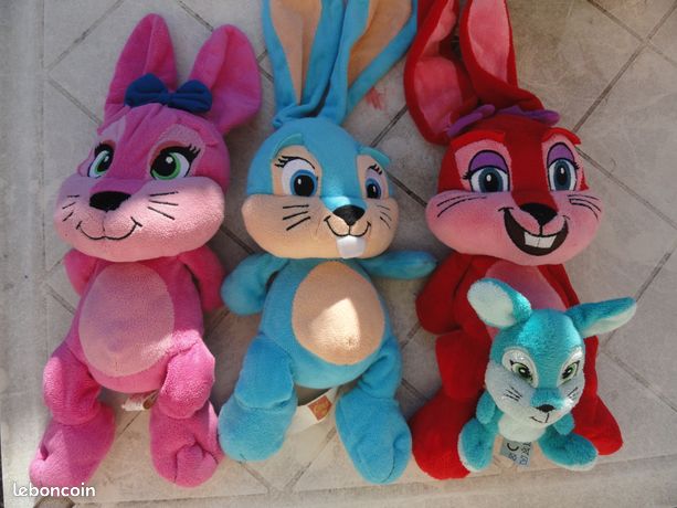 Peluche doudou de collection migros lapin le lot Jeux Jouets