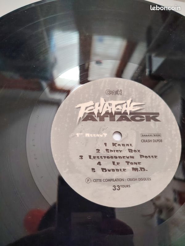 Vinyles 2x LP compilation Tchatche Attack (1ère Offensive) 1996 (image 8)