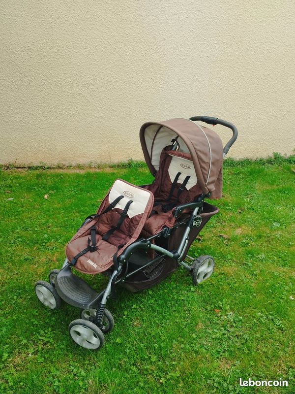 Poussette Double Graco Marron Vente Poussette Graco Poussette