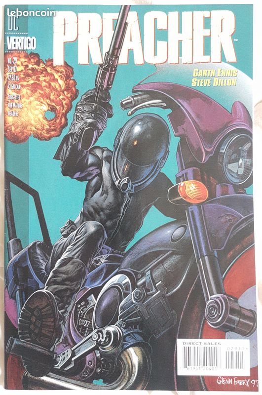 DC Comics Preacher n°29 en Anglais (image 1)