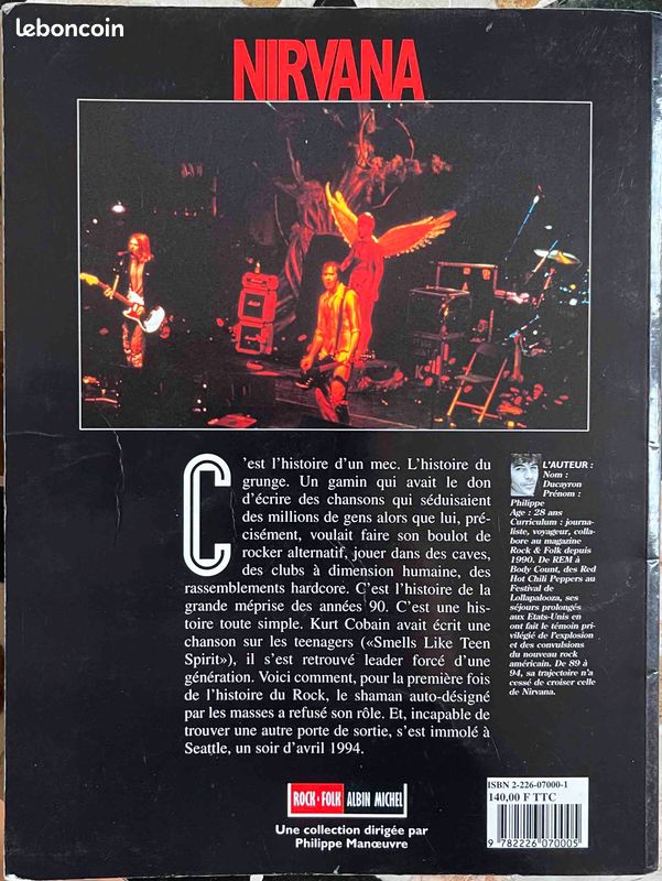 ♥🎼Revue Rock 🇺🇸 Nirvana (Testament - l'histoire de Nirvana et de Kurt Cubain) 1998 (image 7)