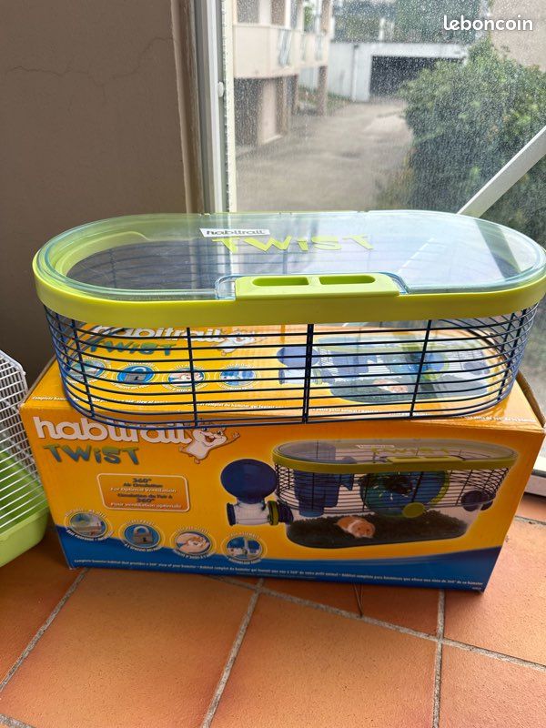 Lot 2 cages hamsters (image 3)