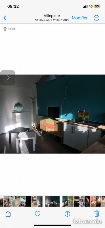 Appartement a louer villepinte - 1 pièce(s) - Surfyn