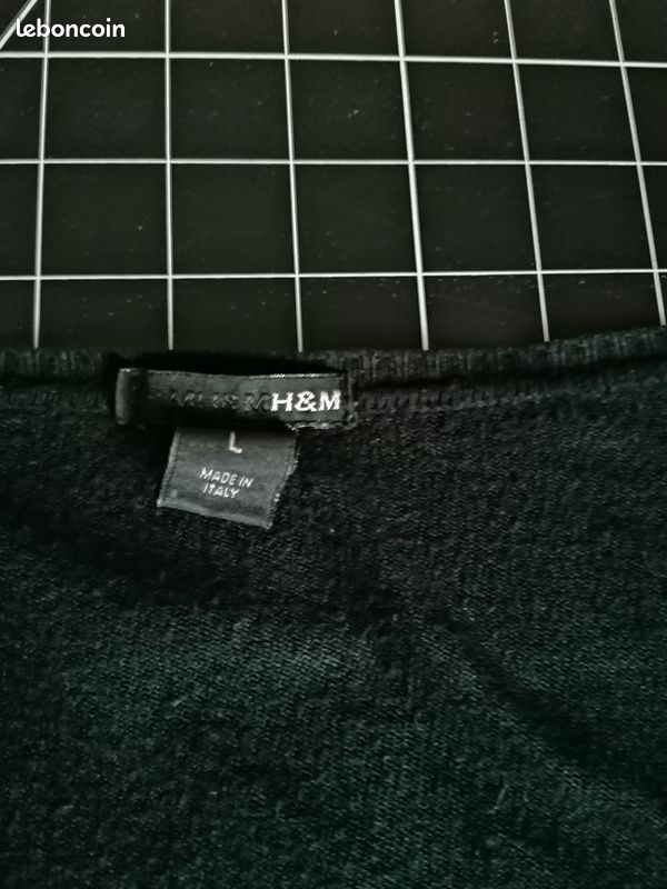 Gilet noir femme (image 2)