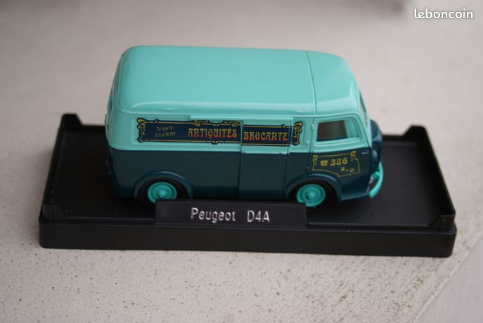 Minialuxe E: 1/43. Peugeot D4A 1956 Paquet. Réf. P07_FEP-NV2. SL 10