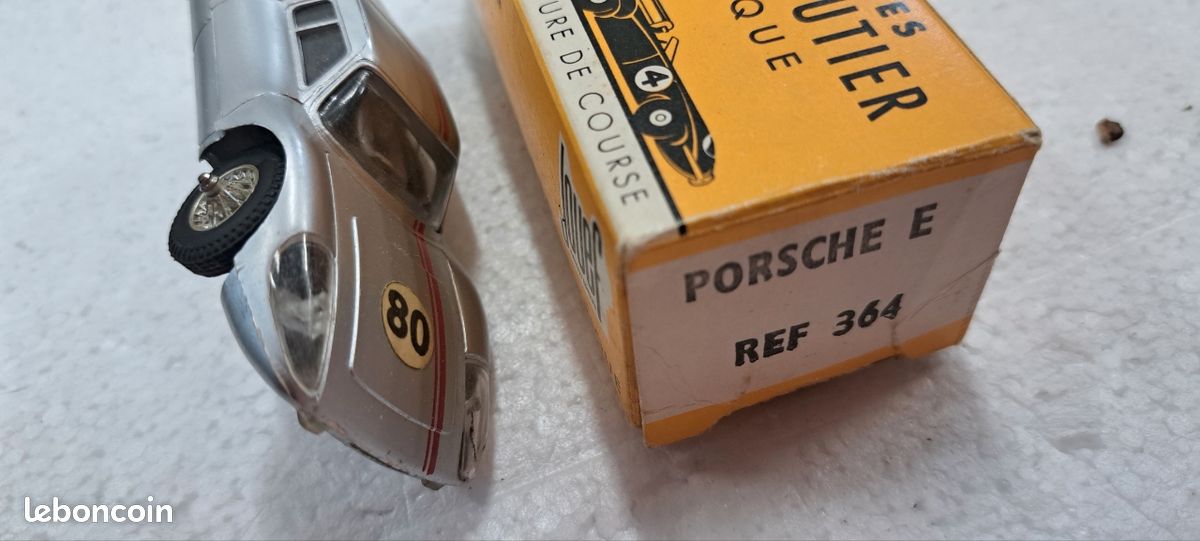 Jouet Ancien Circuit Voiture Slot Racing Jouef - Porsche GT 364, Occasion