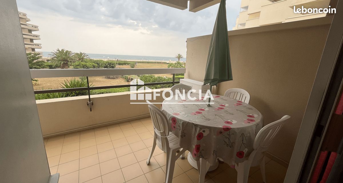 Appartement 1 pièce 26 m² · à Canet-en-Roussillon · 26 m² · 124 500 €
