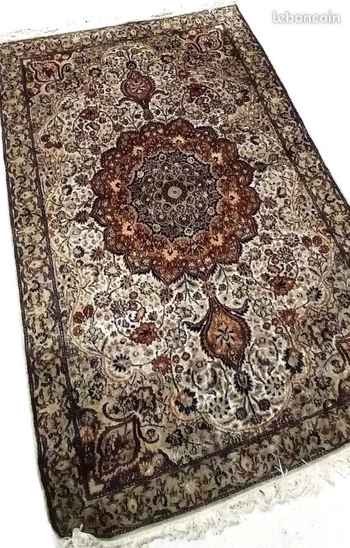 Tapis 1m20 x 1m80, fait main, persan, iranien (image 9)