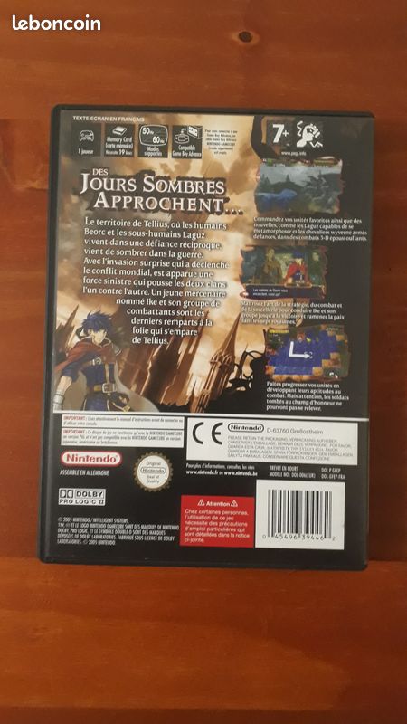 Jeu fire emblem Nintendo game cube (image 3)
