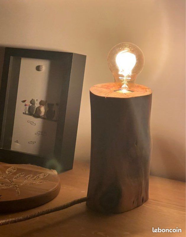 Lampe bois déco (image 4)