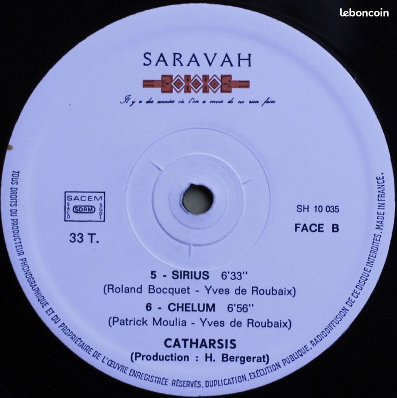 Vinyle CATHARSIS (image 5)