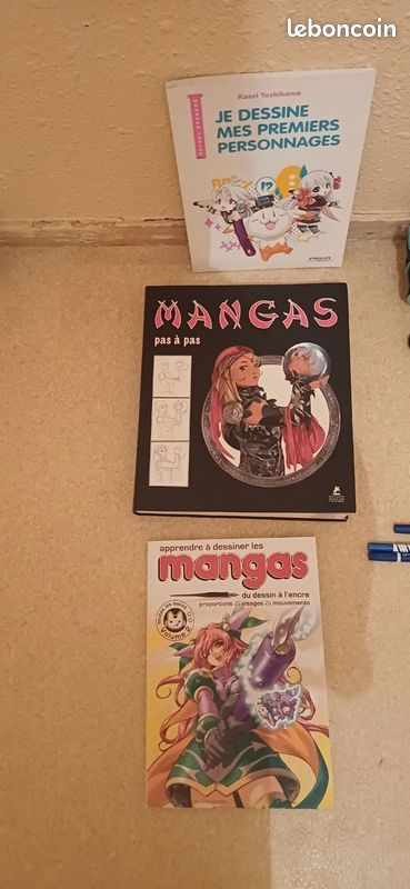 Lire l'annonce Urgent vide maison lots Livres pour apprendre à dessiner avec matériel en main propre (image 3)