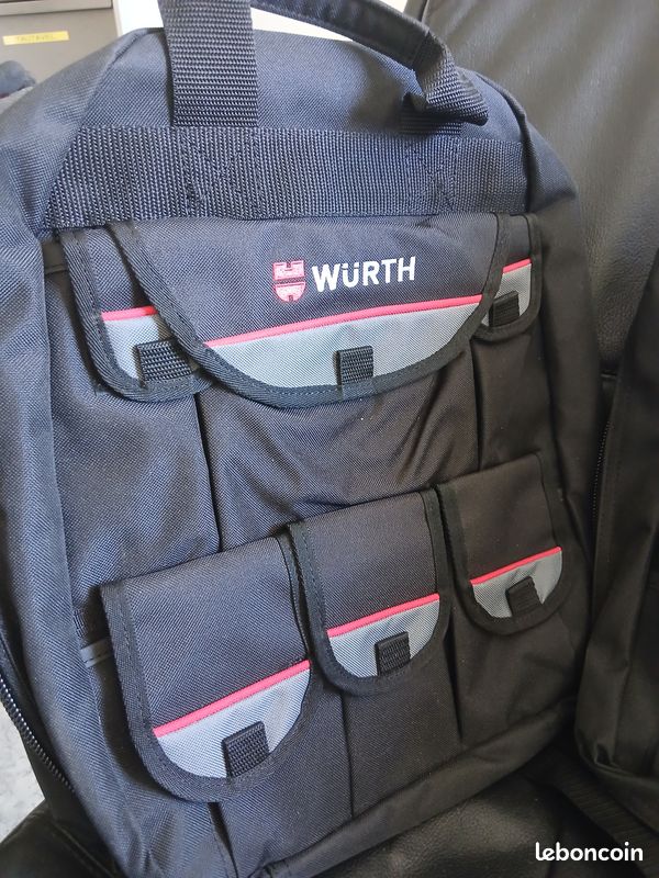 Sac a dos outils wurth roulant - Bricolage