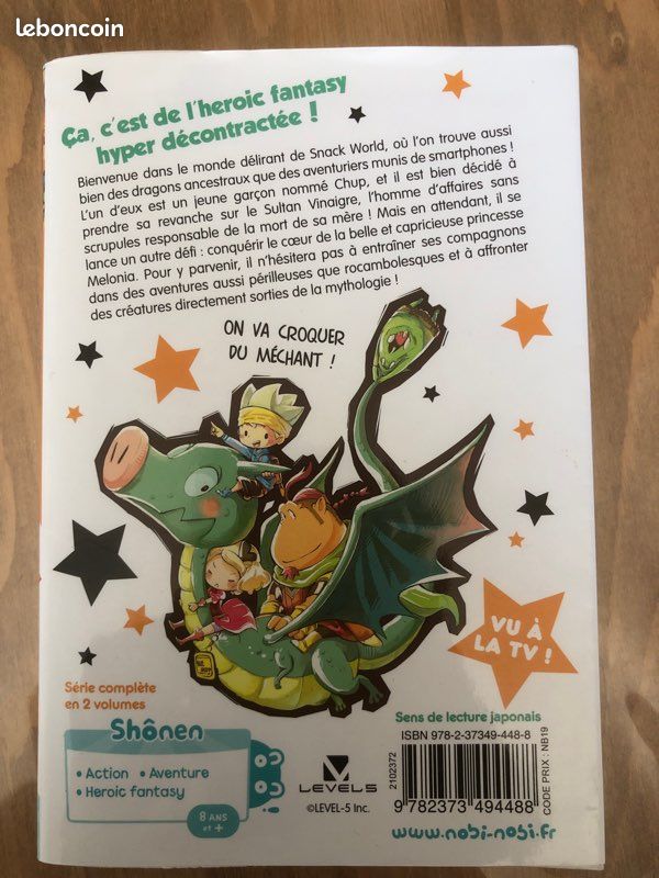 Manga Snack world 1 (image 3)