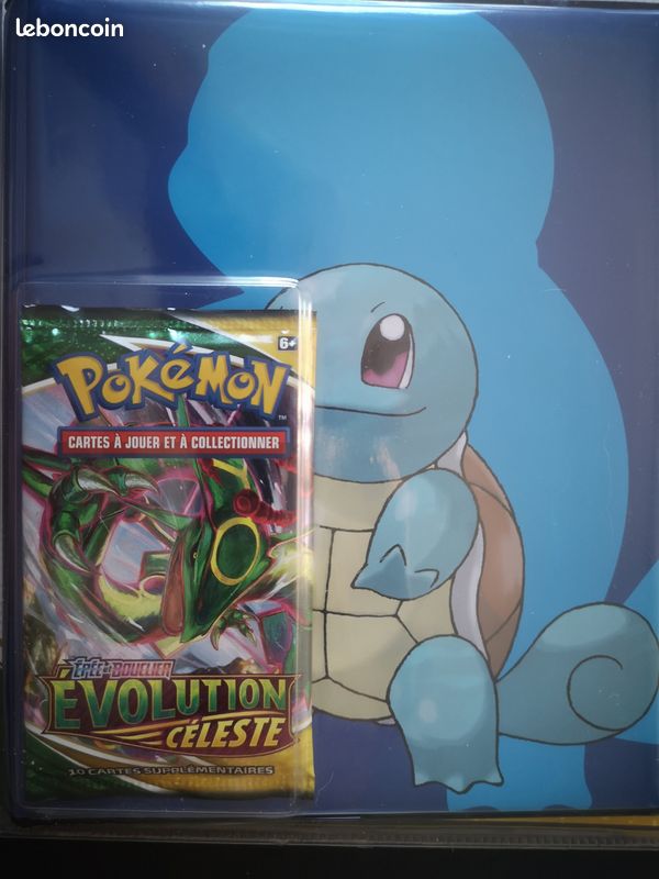 Pokémon Classeur Ultra Pro + booster Evolution Celeste RAYQUAZA blister scellé🎁 (image 2)