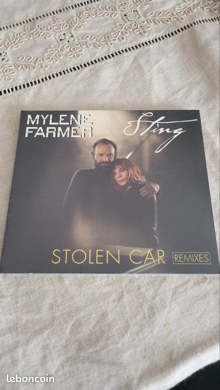 Mylene Farmer / Sting cd maxi Stolen car Remixes NEUF (image 1)