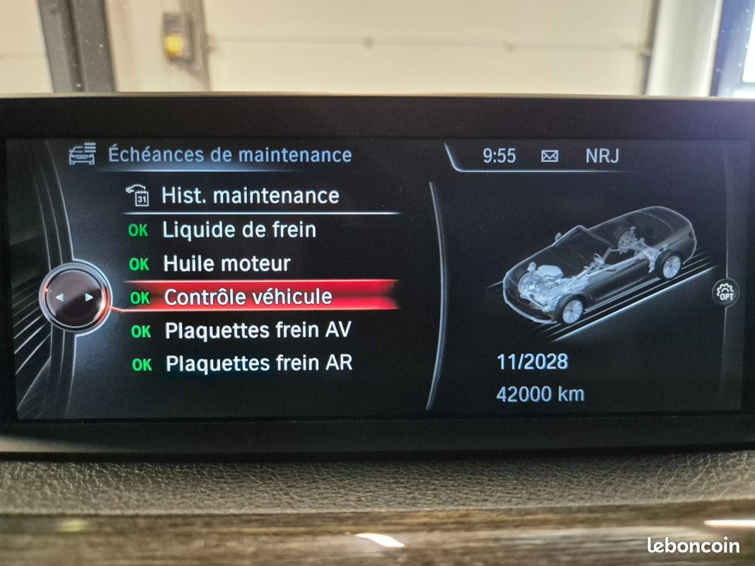 BMW SERIE 4 CABRIOLET F33 428i 245 ch Luxury A / REVISION A JOUR / BOITIER ETHANOL HOMOLOGUE (image 28)