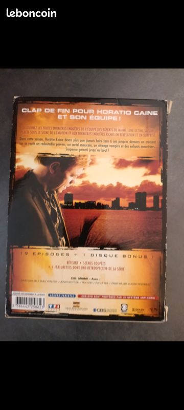 Coffret DVD intégral les Experts Miami (image 1)