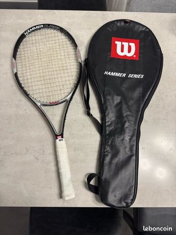 RAQUETTE DE TENNIS Wilson Hammer 6,4 trous de puissance Midplus - L4 EUR 34,37 - FR