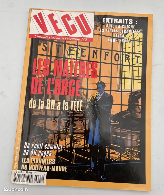 Revue BD "Vecu" N°8 - 1996 (image 1)
