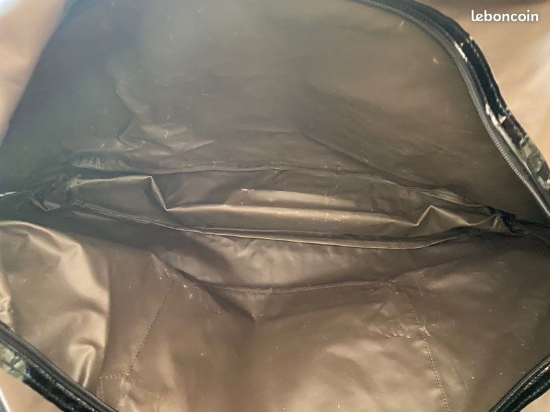Grand sac de voyage cabas bagage cabine marron (image 2)