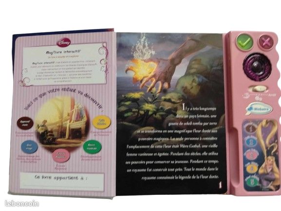 Livre électronique VTECH Disney Raiponce (image 2)