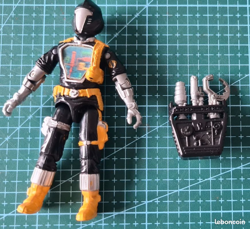 GI Joe B.A.T.S (BATS) 1986 : Figurine Hasbro Vintage - Sacs