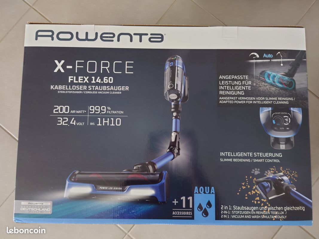 Rowenta X-FORCE FLEX 14.60 Modèle Aqua (image 1)