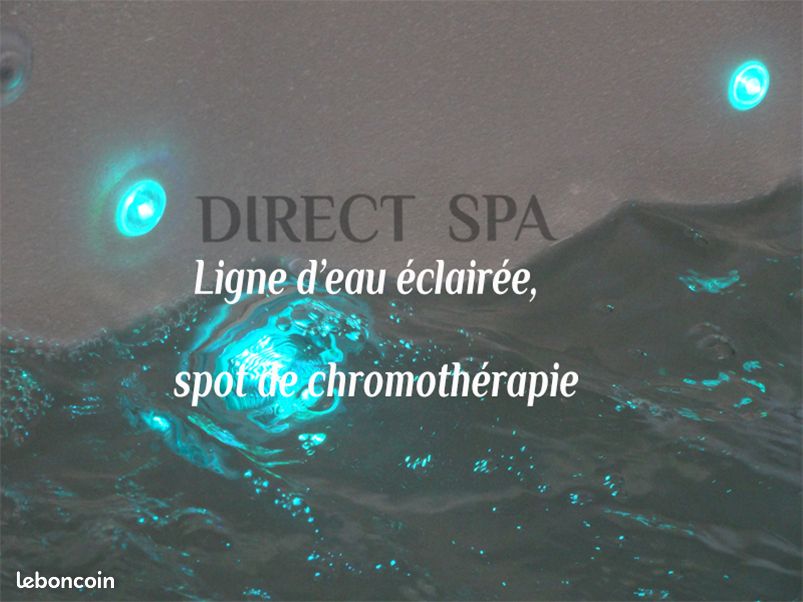 Spa 5 places ordi Balboa coque Aristech / châssis bois visible show-room (image 5)