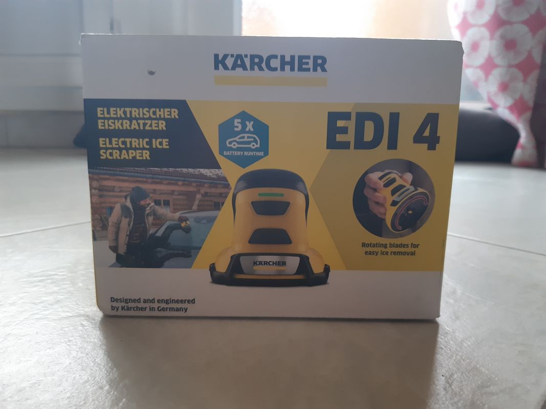 Kärcher Edi4 Dégivreur de Pare-Brise sur batterie - Équipement auto